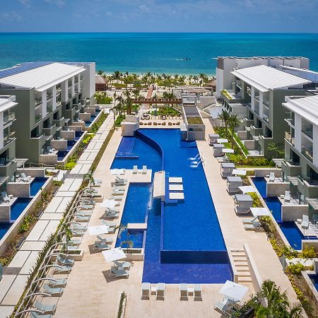 Catalonia Grand Costa Mujeres All Suites & Spa Cancun Exterior photo Aerial view of the resort