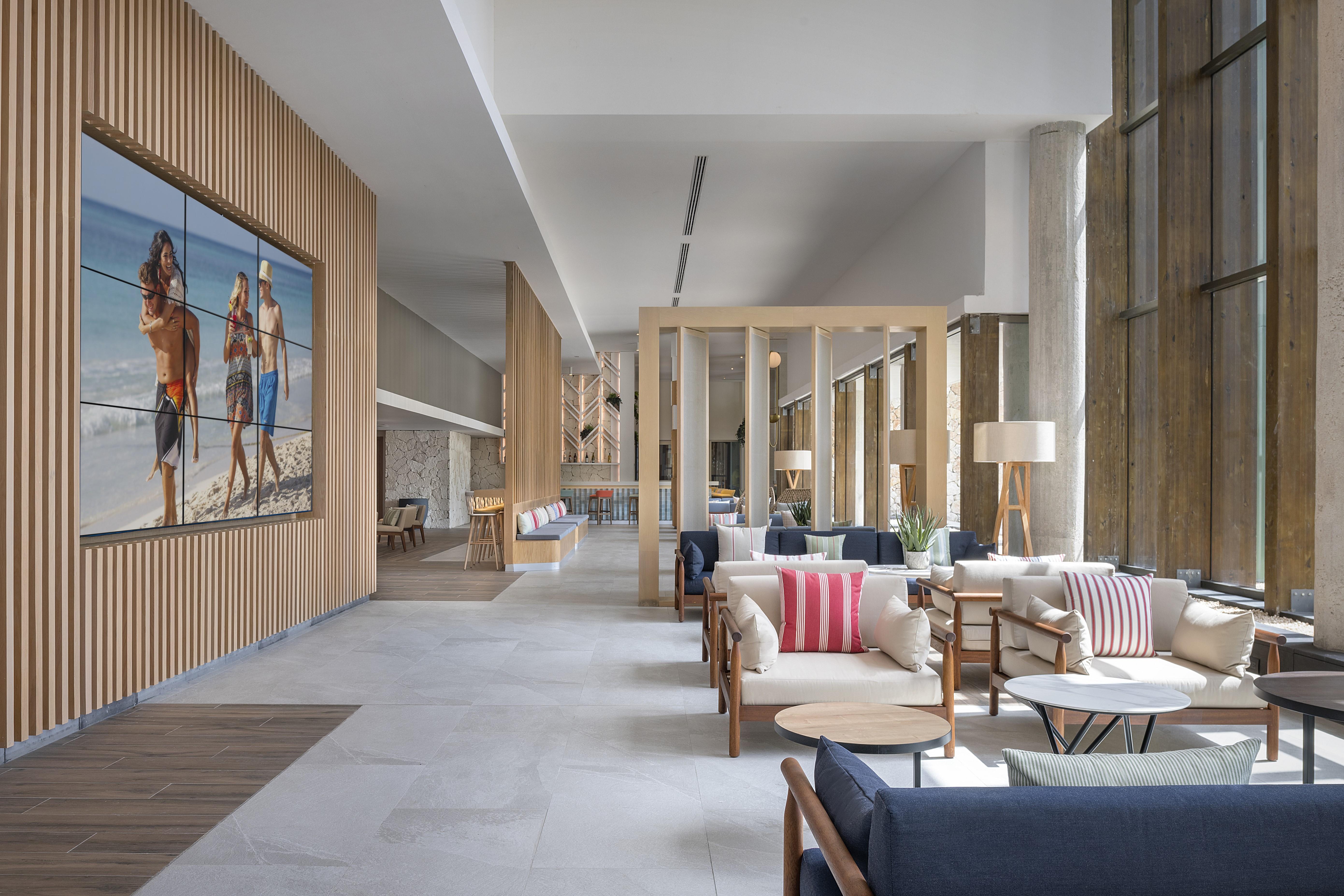 Catalonia Grand Costa Mujeres All Suites & Spa Cancun Exterior photo The lobby of the hotel